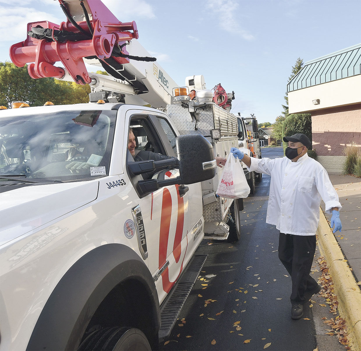 Power breakfast procession